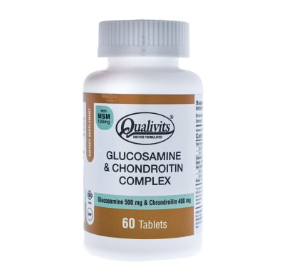 Suplemento Qualivits Glucosamine & Chondroitin 60 Tabletas