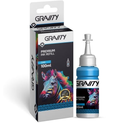 Botella de Tinta Gravity Universal Cian 100 ml 