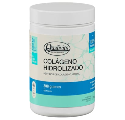 Suplemento Qualivits Colágeno Hidrolizado en Polvo 300 g