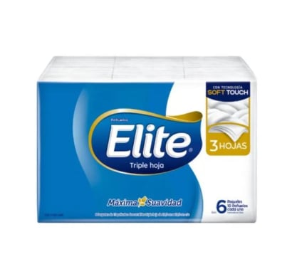 Pañuelos Descartables Elite 6 Unidades
