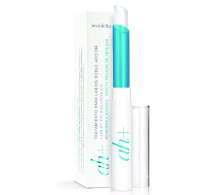 Bálsamo Violetta Tratamiento para Labios Doble Acción con Ácido Hialurónico Ah+ 2 g
