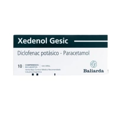 Xedenol Gesic Comprimidos Recubiertos