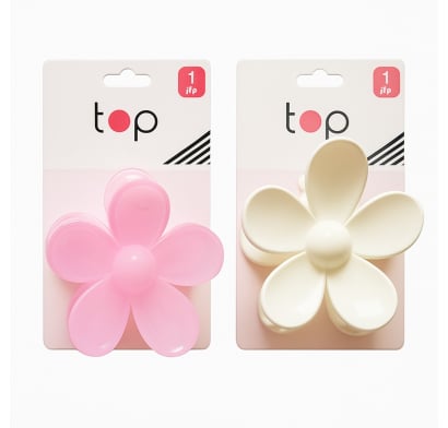 Pinza para el Pelo Top Flor 1 Unidad Colores Surtidos