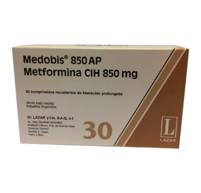 Medobis AP 850 mg Comprimidos Recubiertos