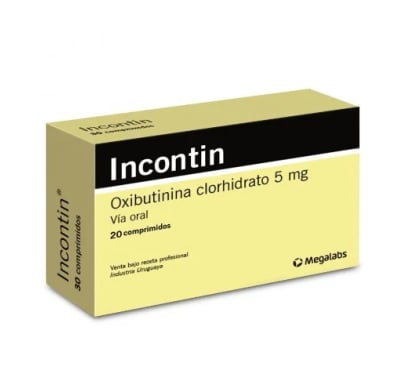 Incontin 5 mg Comprimidos