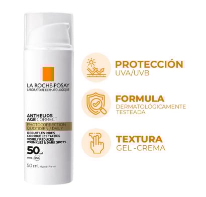 Protector Solar La Roche Posay Anthelios Uv Daily Antiedad Fps50