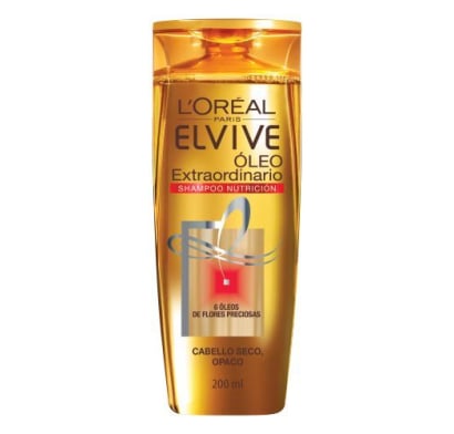 Shampoo Elvive Óleo Extraordinario Nutrición