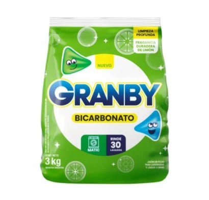 Jabón En Polvo Granby Lavado Total