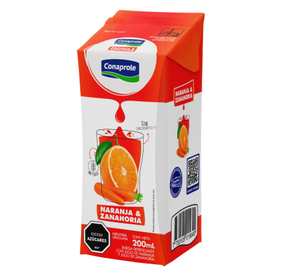 Jugo Conaprole Naranja y Zanahoria 200 ml