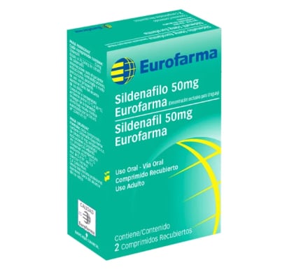 Sildenafil 50 mg Comprimidos Recubiertos