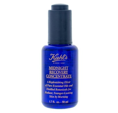 Aceite Facial Concentrado Nocturno Midnight Recovery Kiehl's con Aceite de Lavanda