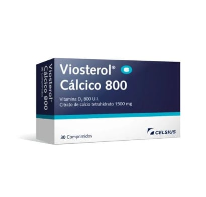 Viosterol Cálcico 800 mg Comprimidos