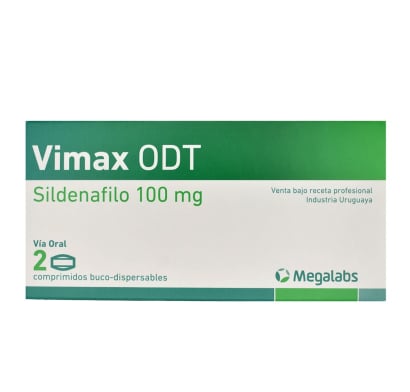 Vimax ODT 100 mg Comprimidos Buco-dispersables
