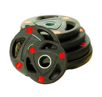 Disco Olímpico Recubiertos de Goma