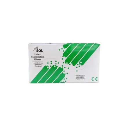 Guantes Latex 100 Unidades