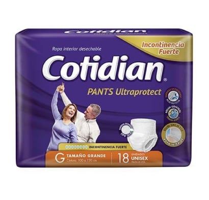 Pañales Adulto Cotidian Pants 18 Unidades