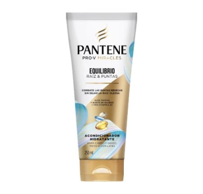 Acondicionador Pantene Equilibrio Raíz y Puntas