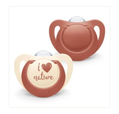 Chupete Nuk For Nature Silicon Talle 1 2 Unidades