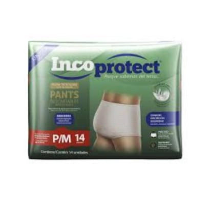 Pañales Para Adultos Incoprotect Pants 14 Unidades