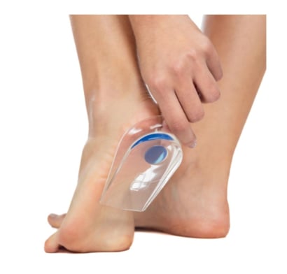 Talonera Bander Feet Punto Azul