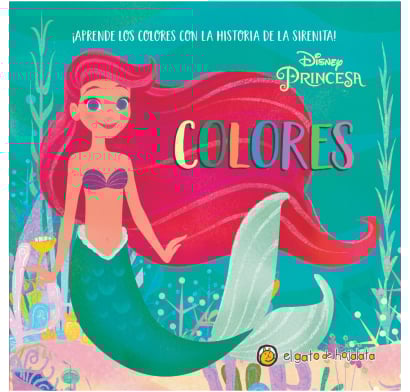 Libro Princesas y palabras colores Ariel
