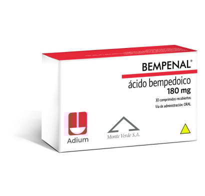 Bempenal 180 mg 30 Comprimidos Recubiertos