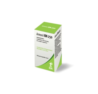 Amoxi ION 250 mg Suspensión 90 ml