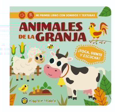 Libro Animales de la Granja con Sonidos y Texturas 