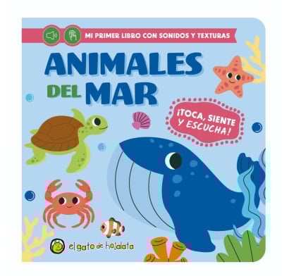 Libro Animales del Mar con Sonidos y Texturas