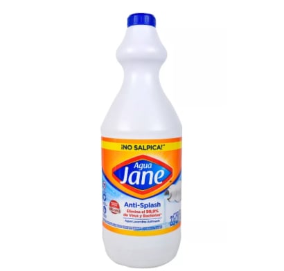 Lavandina Agua Jane Anti Splash 1 l