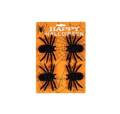 Arañas Trepadoras Decorativas Mis Petates Halloween Negras