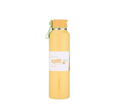 Botella Terrano Split Pocket Amarilla 480 ml