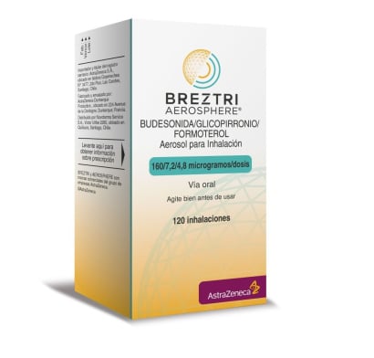 Inhalador Breztri 120 Dosis