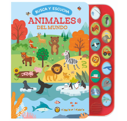 Libro Busca y Escucha: Animales del Mundo