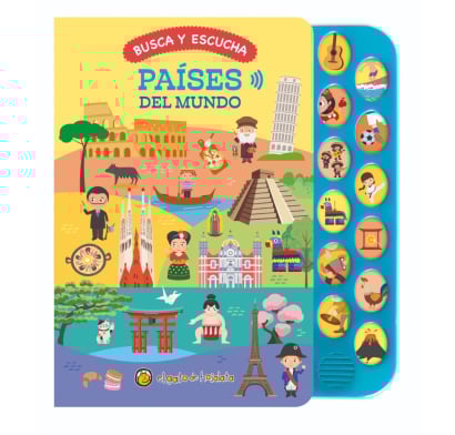 Libro Busca y Escucha: Países del Mundo
