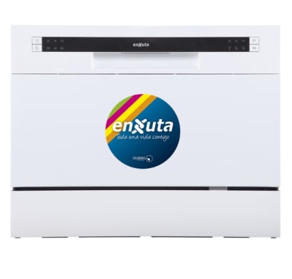 Lavavajillas Compacto Enxuta LVENXP96W Blanco 6 Cubiertos