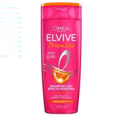 Shampoo con efecto keratina para un liso duradero