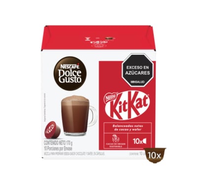 Cápsulas Dolce Gusto Chococcino Kitkat 10 Unidades