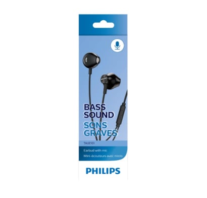 Auriculares Philips TAUE101BK/00 In Ear con Micrófono