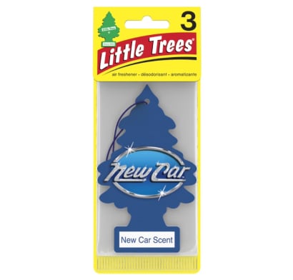 Aromatizador Little Trees New Car 3 Unidades