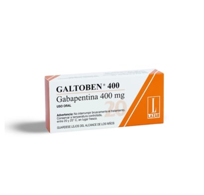 Galtoben 400 mg 20 Cápsulas