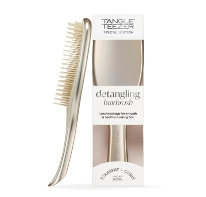 Cepillo para el Pelo Tangle Teezer Chrome Champagne Gold 
