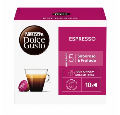 Cápsulas de Café Dolce Gusto Espresso 10 Unidades