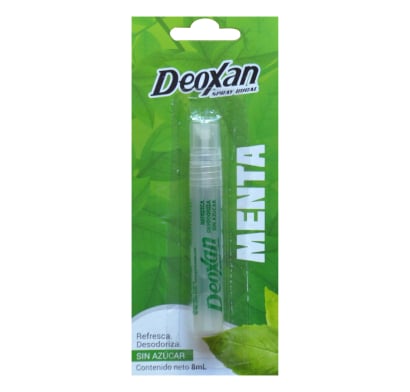 Desodorante Bucal Deoxan Menta Travel 9 ml