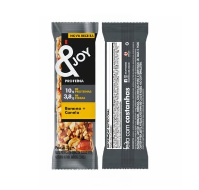 Barra de Proteica &Joy Banana y Canela 35g
