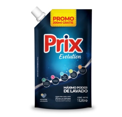 Repuesto Jabón Líquido para Ropa Prix Evolution 1 l