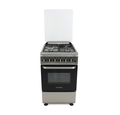Cocina Futura Combinada FUT-50-C31X Ibiza Acero Inoxidable 4 Hornallas