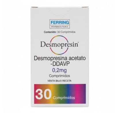 Desmopresin 0.2 mg 30 Comprimidos
