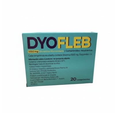 Dyofleb 1000 mg 20 Comprimidos Recubiertos