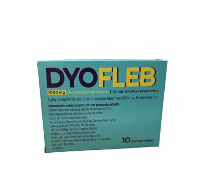 Dyofleb 1000 mg 10 Comprimidos Recubiertos
